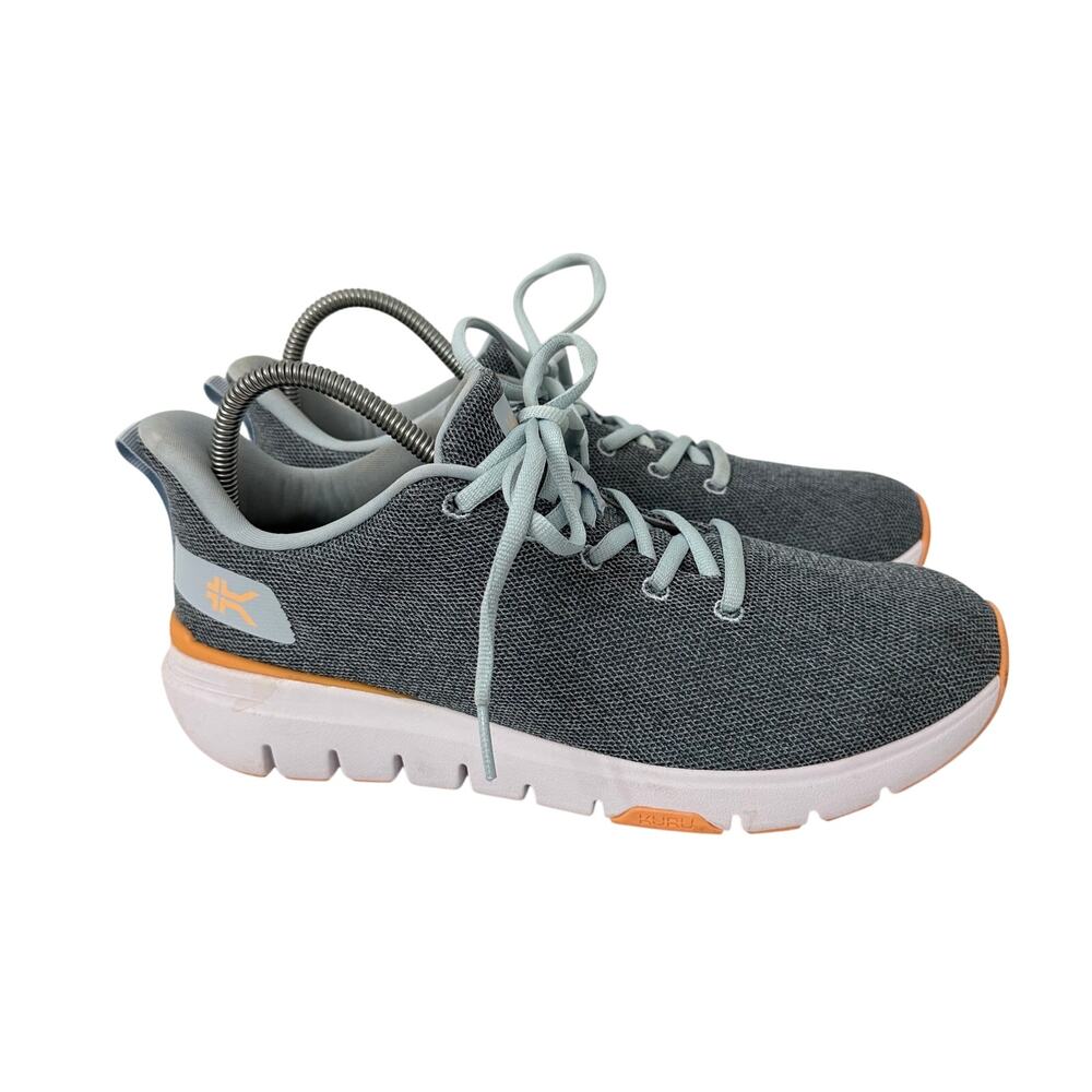Kuru Flex Via Shoes Womens Size 11 Mist Blue Apricot Running Walking Sneakers